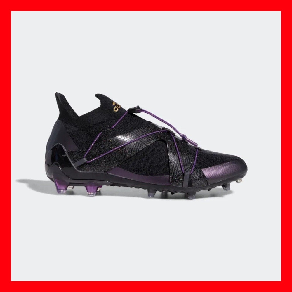 Adidas MARVEL BLACK PANTHER ADIZERO PRIMEKNIT FOOTBALL CLEATS Men's Size 11